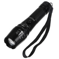 PX-518 Cree XMLT6 1000LM 5-Mode Adjustable Focus LED Flashlight Torch 1*18650/3*AAA