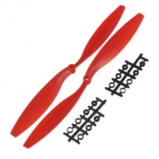 12x4.5" 1245 1245R CW/CCW Rotating Propeller For MultiCoptor-Red