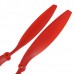 12x4.5" 1245 1245R CW/CCW Rotating Propeller For MultiCoptor-Red