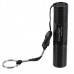 Powerlight HX-G011 High Brightness Aluminum Alloy LED 1W Flashlight Torch 1 x AA-Black