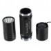 Powerlight HX-G011 High Brightness Aluminum Alloy LED 1W Flashlight Torch 1 x AA-Black