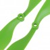 10x4.5" 1045 1045R Counter Rotating Propeller Blade For Quadcopter MultiCoptor-Light Green