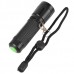 Mini LED Flashlight Gree LED Torch 3xAAA Battary Powerlight D35