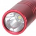 Powerlight HX-G011 High Brightness Aluminum Alloy LED 1W Flashlight Torch  1 x AA-Red