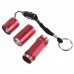 Powerlight HX-G011 High Brightness Aluminum Alloy LED 1W Flashlight Torch  1 x AA-Red