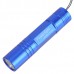 Powerlight HX-G011 High Brightness Aluminum Alloy LED 1W Flashlight Torch 1 x AA-Deep Blue