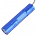 Powerlight HX-G011 High Brightness Aluminum Alloy LED 1W Flashlight Torch 1 x AA-Deep Blue