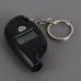 High Quality VT-708 Mini Portable 0.8" LCD Digital Tire Pressure Gauge Keychain -Black