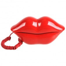 Valentine Lover KISS Red Lip Shape Home Phone Telephone