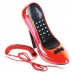 Fashion Design Creative High-Heel Shoe Land Line Telephone-Red