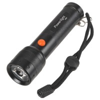 B28 Super Bright Cree LED Torch 3xAAA Battery Flashlight  - Black