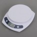 1kg/0.1g High Precision White WH-B Series Electronic Kitchen Scale