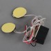 SF-2135 6 SMD LED Car Automobile Vehicle Light Round Shape Light White