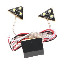 SF-2134 6 SMD LED Car Automobile Vehicle Light Triangle Shape White