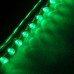 24cm Waterproof Flexible LED Strip Light 24 LEDs Light Strip Bar-Green