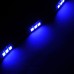 30cm Waterproof Flexible LED Strip Light 15 LEDs Light Strip Bar-Blue