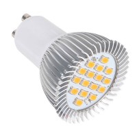 GU10 5630 SMD LED Warm White Light 16 LED Bulb Lamp 6.4W