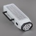 30+8 LED Light Lamp Emergency Torch Rechargable Flashlight 110-220V