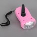 Super Bright 3-LED Flashlight Rechargeable Torch Dynamo Solar Power Torch