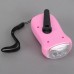 Super Bright 3-LED Flashlight Rechargeable Torch Dynamo Solar Power Torch