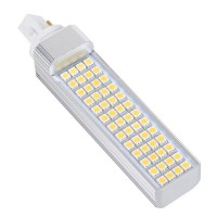 G24 5050 SMD LED Warm White Light 52 LED Bulb Lamp 12W