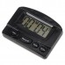 Large Screen Digital Kitchen Timer Alarm Count Up Down BK-331 Black