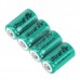 4 PCS Ultrafire CR2 3.0V 15270 800mAh Battery