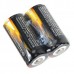 2Pcs TrustFire 16340 880mAh 3.7V Rechargeable Li-Ion Batteries