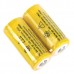 SpiderFire 3.7V 1000mAh 16340 Protected Battery x2