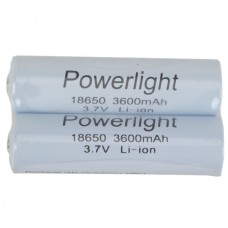 2 Pcs 18650 3600mAh 3.7V Rechargeable Battery