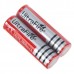 2PCS 18650 3.7V Rechargeable Battery 3800mAh for LED Flashlight