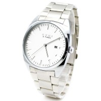 Waterproof  W8400 Stainless Steel Eyki Watch Business and Leisure Quartz Watch