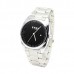 Waterproof  W8400 Stainless Steel Eyki Watch Business and Leisure Quartz Watch