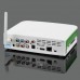 W110 1080P HDD Network Media Player WiFi / 2-USB / HDMI 1000M LAN Coaxial Optical CVBS