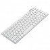 87-Key Bluetooth V2.0 Wireless Qwerty Keyboard + Silicone Protective Cover For Ipad Silver