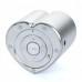 DY-18 Heart Style Mini Rechargeable MP3 Player Speaker  FM Radio USB Silver