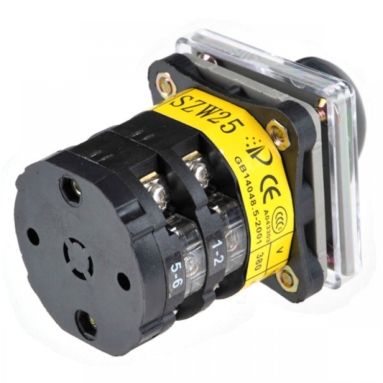 SZW252 Universal Changeover Switch Combined Switch Rotary Switch CAM
