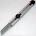 4-in-1 Cutter Saw Cutter Ruler Gradienter Multifunction Mini Aluminium Matt Silver Gradienter