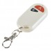 Universal Plasctic Case 2 keys Remote Control  With Keychain Grandma Yellow