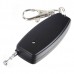 Universal Plasctic Case 2 keys Remote Control  With Keychain Black and Silver
