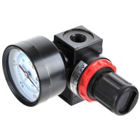 Midsize Air Pressure Regulator 4500L/min 1/4" RC With Gauge BR2000 Series