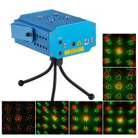 MN001-D6E R/G Stage Laser Light Projector+Laser Stage Lighting +Tripod+AC Power Supply