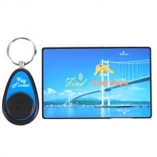 Credit Card Shaped Wireless Key Finder Key Chain with Receiver