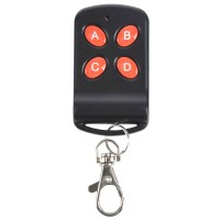 4 Keys Home Appliance Remote Control with Keychain 4 Channel