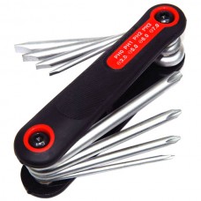 Multifuction 10 in 1 Pocket Precision Foldable Screwdriver Set