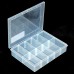 Transparent 10 Slots Storage Box Tool Kit Case Miyo Detachable Multi-function Box