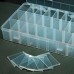 Transparent 24 Slots Storage Box Tool Kit Case Miyo Detachable Multi-function Box