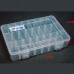 Transparent 24 Slots Storage Box Tool Kit Case Miyo Detachable Multi-function Box