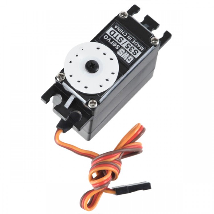 GWS S35 STD Continuous Rotation Servo 2.8kg 6V 0.14sec Free Shipping