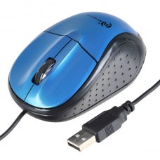 MC Saite  Optical Mouse For Computer and Laptop Blue and Black